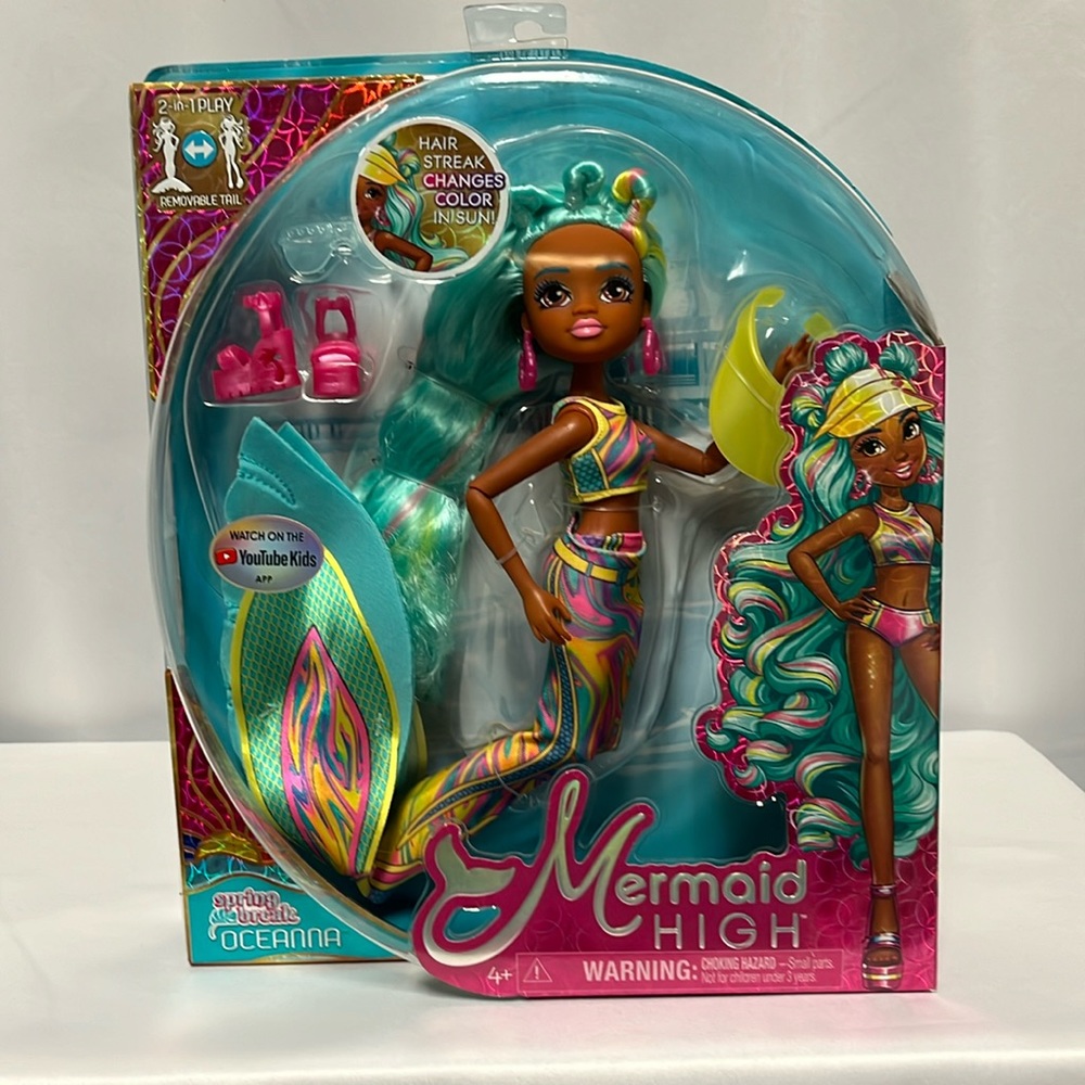 Mermaid High, Spring break, Oceanna Doll
